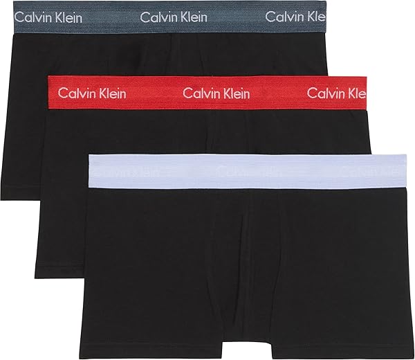 Calvin Klein 3'lü Paket Low Rise Trunk Boxer, 000NB3074A