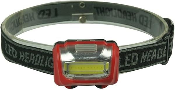 COB LED Kafa Feneri | 110 Lümen 6 Saat Çalışma Süresi | Suya Dayanıklı Kompakt Kafa Lambası