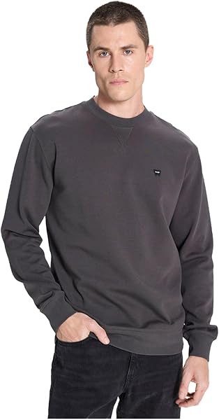 Wrangler Regular Fit Small Logo Sweatshirt Erkek Sweatshirt