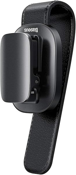 Baseus Platinum Araç Gözlük Klipsi (Kıskaçlı Tip) Siyah