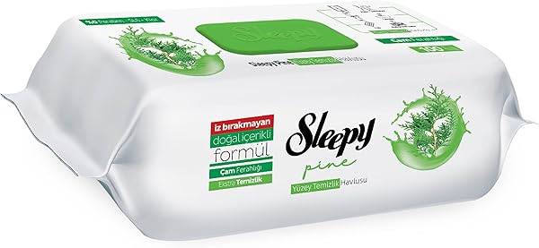 Sleepy Pine Yüzey Temizlik Havlusu&Mendili Çam Ferahlığı 100 Yaprak