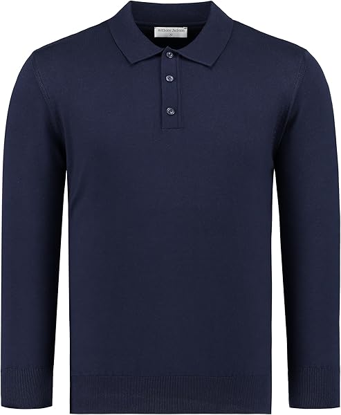 Anthony Jackson Premium Erkek Polo Yaka Triko Kazak Massimiliano