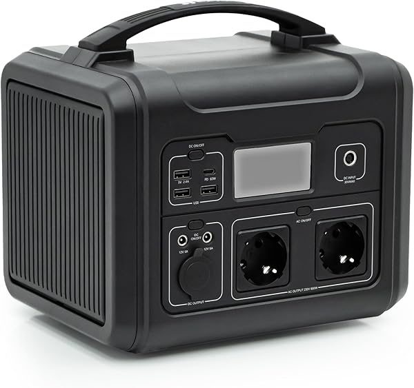 Ezviz PS600 Taşınabilir Güç İstasyonu, 600W Güçlü Power Station | Deprem ve Kamp İçin Portatif Enerji Kaynağı, Güç Kaynağı Je