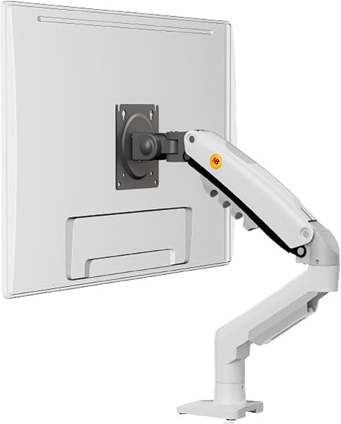 North Bayou NB F80 17-32inch Amortisörlü 2-9 kg Monitör Standı 2026 Versiyon (Beyaz)