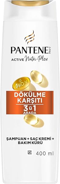 PANTENE Dökülme Karşıtı Şampuan 3'ü 1 Arada Şampuan 400 ml