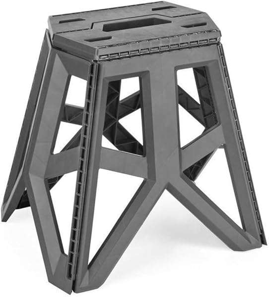 Mithra Life Çok Amaçlı Katlanabilir Büyük Boy Gri Tabure MIT1168