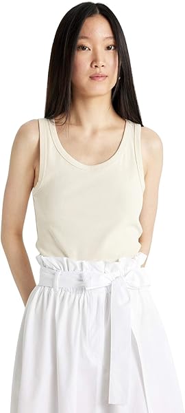 DeFacto Slim Fit Dar Kesim U Yaka Ribana Atlet