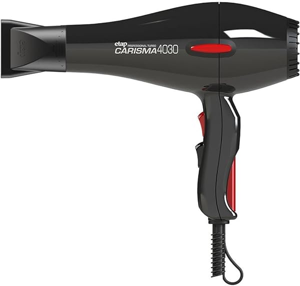 Etap EE212.1 Carisma 4030 Profesyonel Seri 2400 W Kuaför Fön Makinesi (İtalyan Motor), Siyah