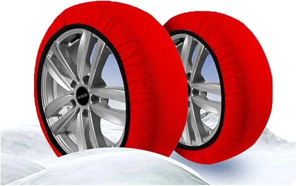 Matte Lastik Kar Çorabı Kar Zinciri Muadili Yüksek Kalite Tekstil Kar Zinciri Active Series (Large)