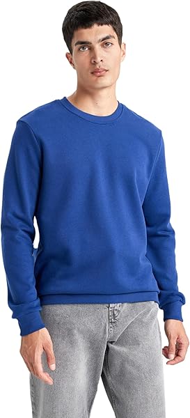 DeFacto B7833ax Sweatshirt Erkek