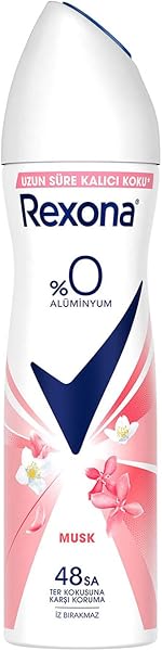 Rexona Kadın Sprey Deodorant Musk %0 Alüminyum 150 ml
