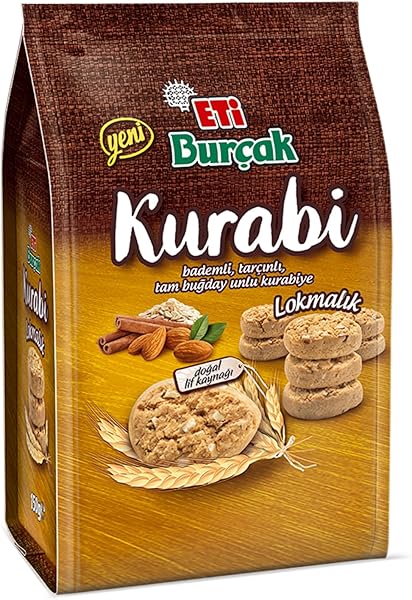 Eti Burçak Kurabi Torba Bademli 150 g