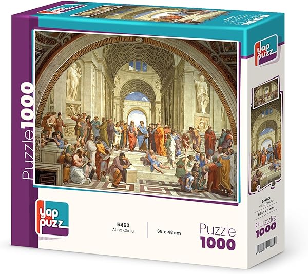 Yappuzz Atina Okulu 1000 Parça Puzzle