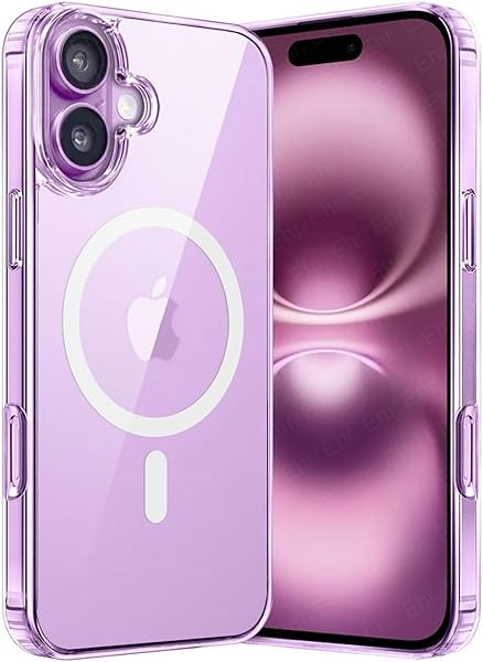 Ehr. iPhone 17 Uyumlu Kamera Korumalı Magsafe Wireless Şarj Özellikli Airbag Tasarımlı Şeffaf Silikon Kılıf