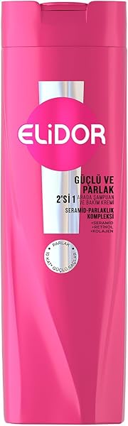 Elidor Şampuan ve Saç Bakım Kremi Güçlü ve Parlak 400 ml