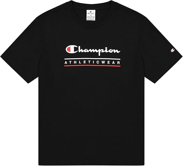 Champion Erkek Büyük Logo Baskılı T-Shirt