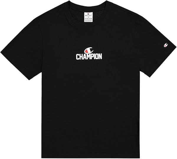 Champion Erkek Grafik Sırtta Baskılı T-Shirt
