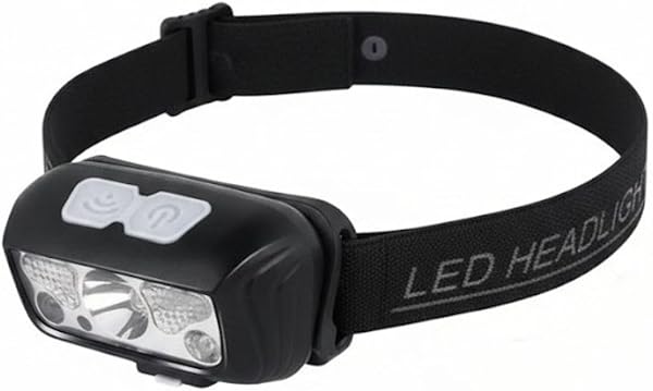 Orret Home 7 Modlu Şarjlı Kafa Lambası – Hareket Sensörlü, Type-C Şarj Girişli, Su Geçirmez, Ayarlanabilir Açılı, Güçlü Led I