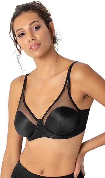 Miorre Balenli Tül Detaylı Minimizer Toparlayıcı Sütyen