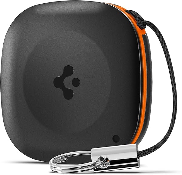 Spigen TagMe Tracker Apple iOS Uyumlu Akıllı GPS Takip Cihazı Bluetooth ile Kolay Kurulum (Değiştirilebilir Pil) Black - AHP0
