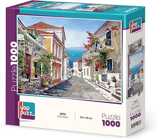 Yappuzz Sahil Sokak 1000 Parça Puzzle