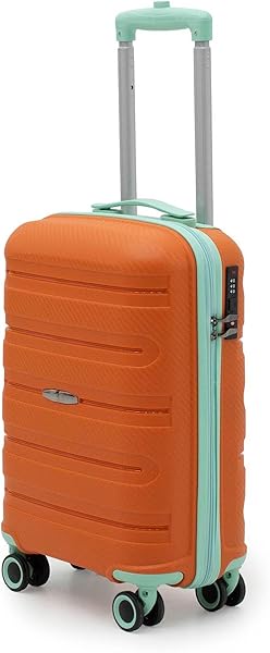 Cotpoly Kabin Boy Valiz, Polipropilen Valiz, Artemis Darbeye Dayanıklı Bavul (Turuncu Kabin)