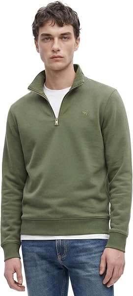 Anthony Jackson Premium Erkek Yakası Fermuarlı Sweatshirt Emilio