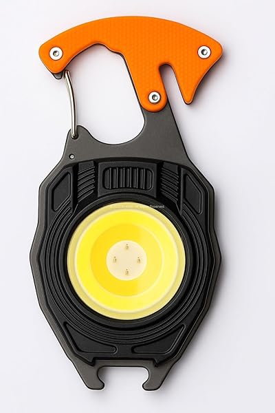 Busstier Çok Fonksiyonlu Mini Led Lamba Anahtarlık ve Çakmak Şarjlı Taşınabilir Kamp Lambası 7 Işık Modlu Şarjlı Acil Durum I