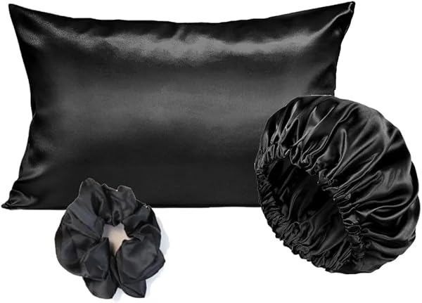 Kıvırcık ve düz Saçlılar Için Saten Bone,Saten Yastık Kılıfı, Toka, Cilt Bakım Güzellik Kozmetik Seti ybt01, one size Toka He