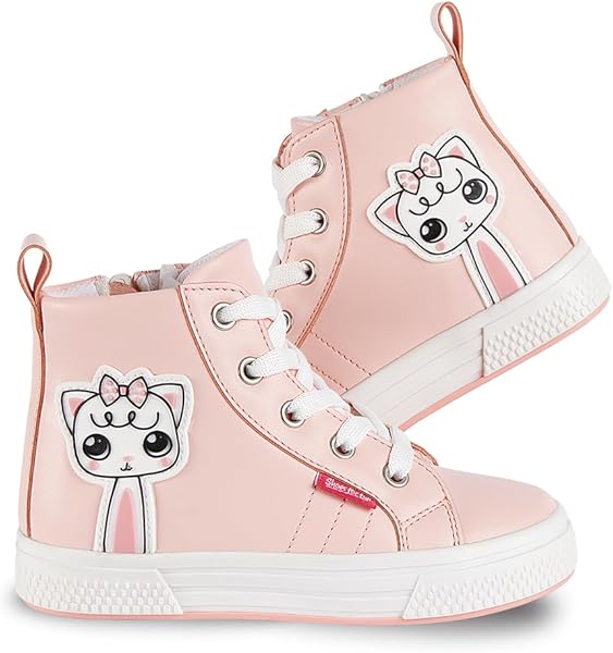 Kedicik Pembe Kız Çocuk Sneakers Spor Ayakkabı