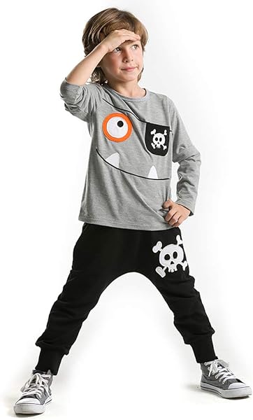 Happy Pirate Erkek Çocuk T-shirt Pantolon Takım