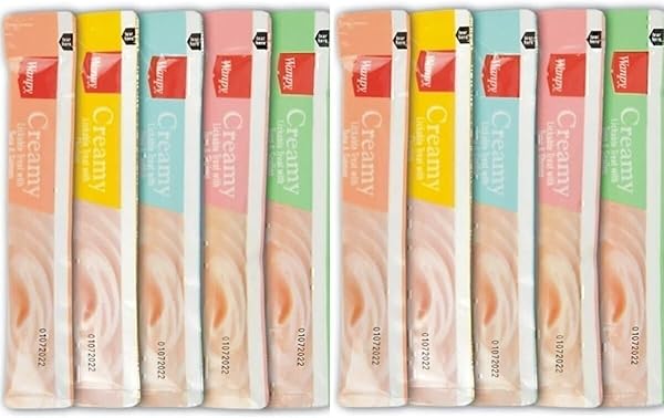 Wanpy Creamy Cat Treat Karışık Krema Sıvı Kedi Ödül Maması 14 Gr X 10 Adet