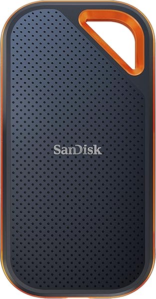 SanDisk Extreme PRO Portable SSD 1 TB (taşınabilir NVMe SSD, USB-C, 2.000 MB/sn'ye kadar okuma hızı ve 2.000 MB/s yazma hızı,
