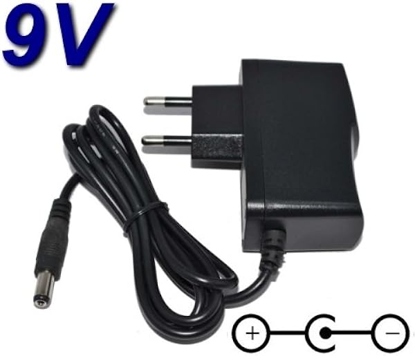 TOPCHARGEUR Gitar Yakınlaştırma G1Xon G1on için Multi-Effects Pedal En Şarj Güç Kaynağı Adaptörü Şarj 9 V