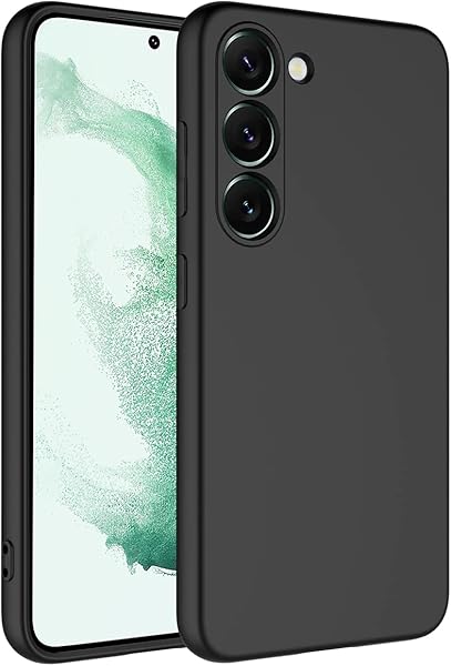 Spia Samsung Galaxy S23 Kılıf Siyah Lansman Kapak Orijinal Esnek Dayanıklı Darbe Karşıtı Yeni Nesil Tasarım (Samsung Galaxy S
