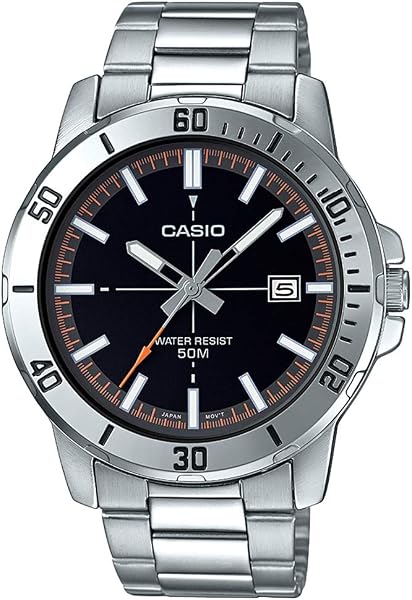 Casio MTP-VD01D-1E2VUDF Standart Erkek Kol Saati, Gri, Standart