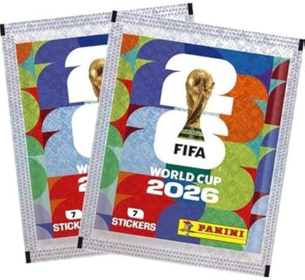 Panini FIFA World Cup 2026 Sticker (5'li veya 10'lu Paket Seçeneği)