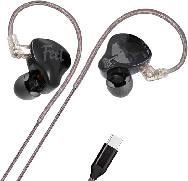 Klasse Feel IEM Kulaklık, Kulak İçi Gaming In-Ear Headphone (Feel Pro [Type-C] [Mikrofonlu])
