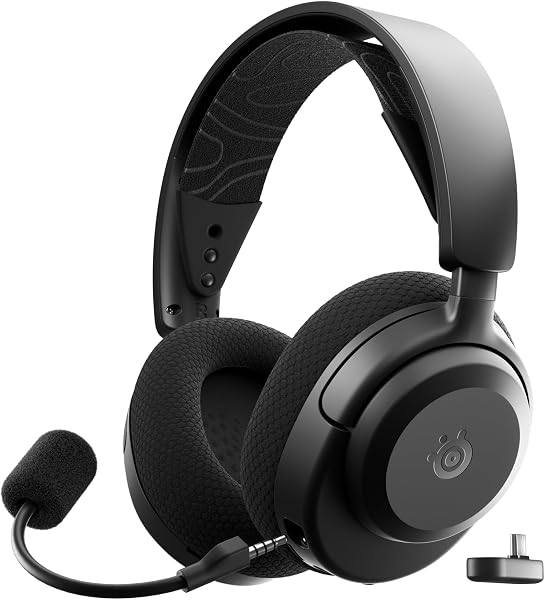 SteelSeries Arctis Nova 3X Wireless Siyah Gaming Kulaklık - Mobil Uygulama ile Kontrol - 40 Saat Pil Ömrü-PS5, PS4, PC, Switc