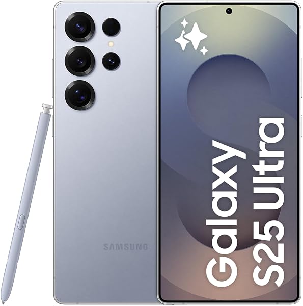 Samsung Galaxy S25 Ultra, Yapay Zeka(AI) Telefon, 12GB RAM, 512GB Hafıza, Titanyum Mavi, Android Akıllı Telefon, 200MP Kamera