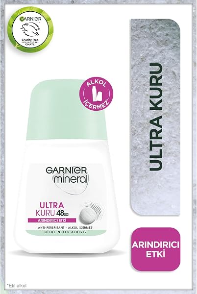Garnier Mineral Ultra Kuru Kadın Roll-On Deodorant 3600541932623