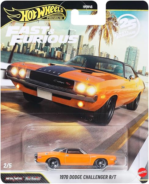Hot Wheels arabalar, Fast & Furious film serisinden ilham alarak koleksiyoncular için tasarlanan 1:64 ölçekli Hot Wheels Fast