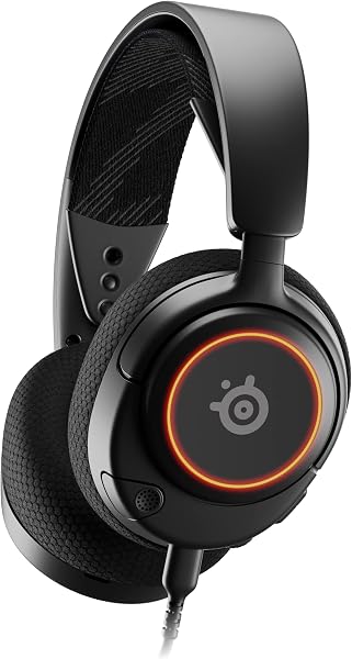 SteelSeries Arctis Nova 3 Multi-Platform Gaming Kulaklık, Hi-Fi Sürücüler, 360 derece Uzamsal Ses, RGB Işıklar, Gen2 Clearcas
