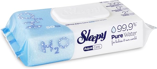 Sleepy AquaCare H2O Yenidoğan Islak Bebek Havlusu 50