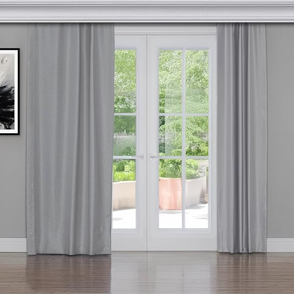 Gauze Fabric Design Blackout Taş Rengi Karartma Özellikli Fon Perde 200 x 250