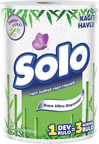 SOLO Bambu Dev Rulo Havlu 1=3