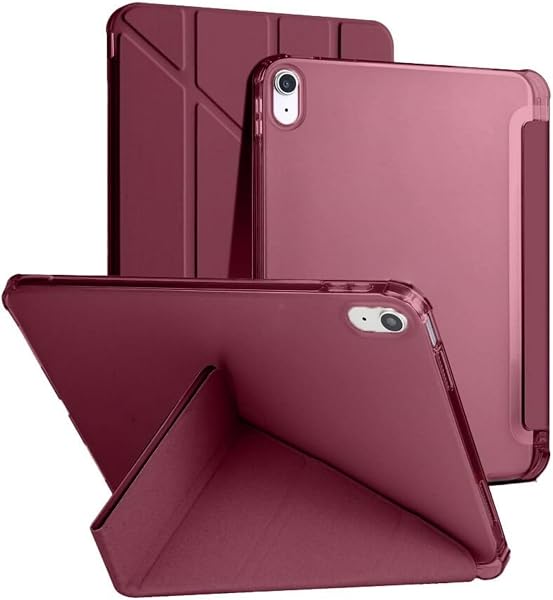 iPad 11.Nesil A16 11inç/10.Nesil 10.9 inç İle Uyumlu Kalemlikli, Uyku Modlu, Mıknatıslı, Üçgen Standlı, Darbeye Dayanıklı Kap