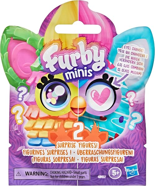 Furby Minis 2'li Paket Sürpriz Oyuncaklar Moda Teması Seri 2