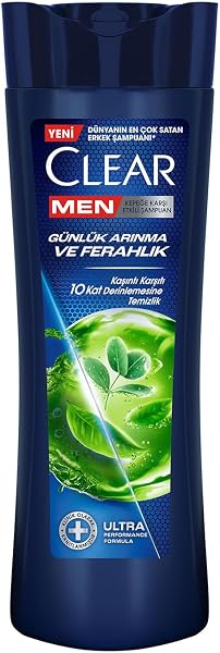 Clear Men Kepeğe Karşı Etkili Şampuan Günlük Arınma ve Ferahlık 350 ml