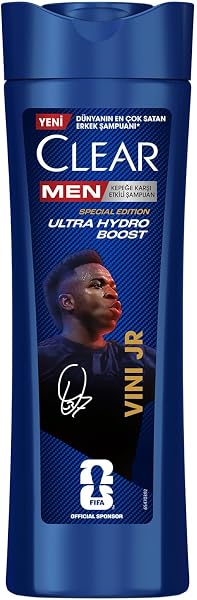 Clear Men Kepeğe Karşı Etkili Şampuan Vinícius Júnior 350 ml